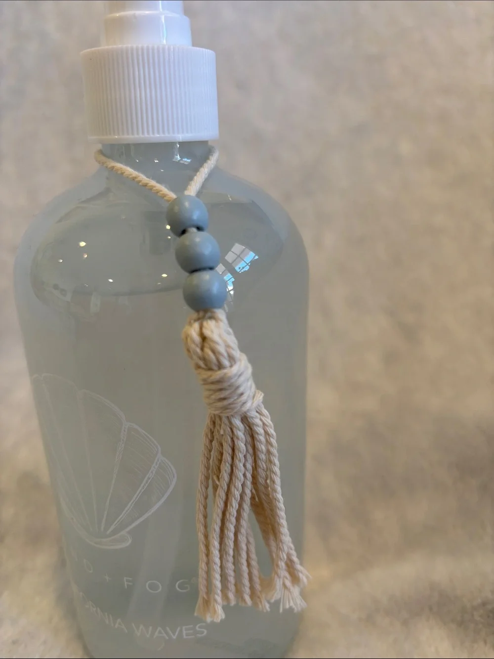 Sand +Fog Scented California Waves Hand Wash NWT 15.7oz Glass Pump